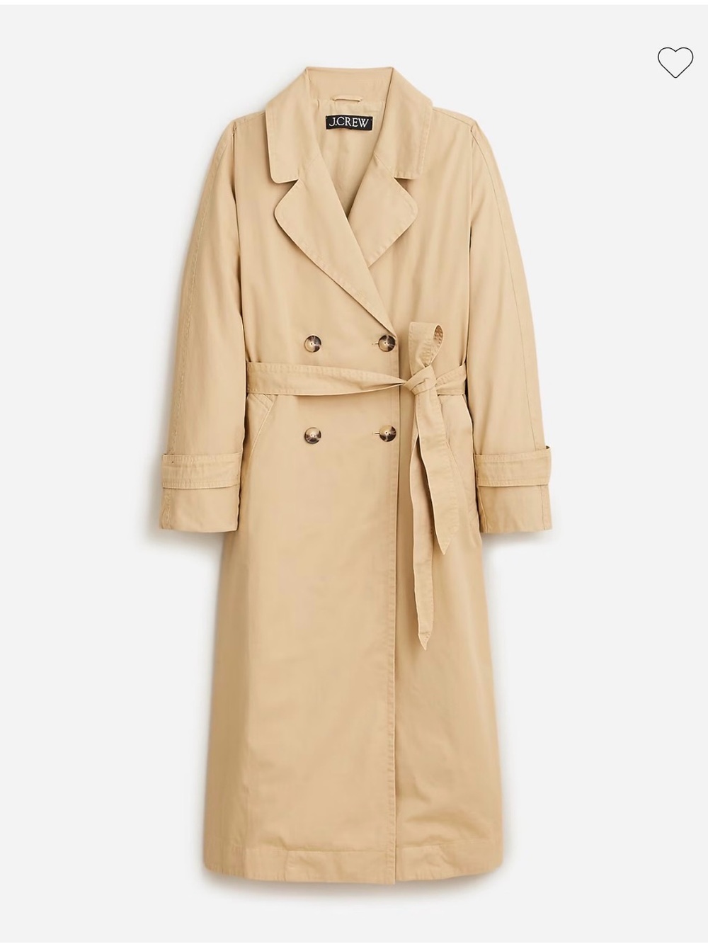 NWT 💫 J. Crew Trench coat - perfect and timeless classic!